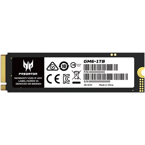 GM6 PCIe4.0 M.2固态硬盘